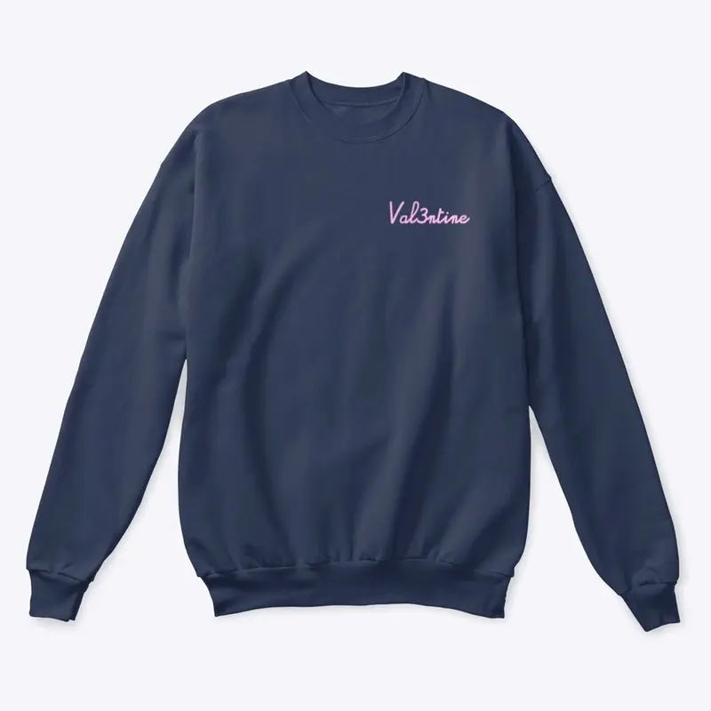 VAL3NTINE Cursive Crewneck