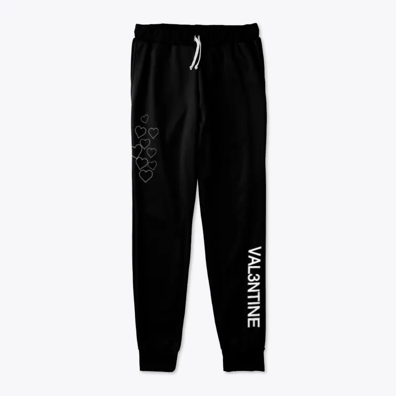 VAL3NTINE Hollow Heart Sweatpants